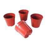 Wholesale PP hard Plastic flower pots plastic plant pot