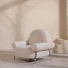 Buy cheap Light Luxury Ergonomic Nordic Single Leisure Chair Yellow Cloth 89*80cm from wholesalers