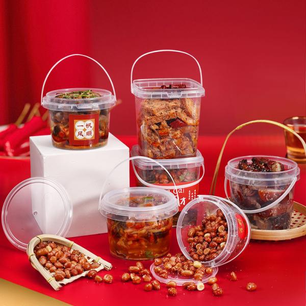 500ml 1000ml Custom Bento Boxes for Food Delivery and Takeaway Printing Heat