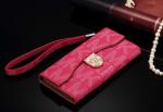 Luxury MK leather Wallet Case For iPhone 4 5s 6s plus SAMSUNG galaxy S6 S7 NOTE