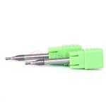 1/8" 1/32" 1/16" Ball Nose End Mill Bits For Stainless Steel 304 1/4" Shank