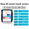 Buy cheap For 2005-2015 Toyota Takuma 12.1 Inch Touch Screen Car radio Navigation GPS Multimedia DVD Player Wireless Carplay 4G from wholesalers