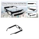 WiFi Smart Camera Sunglasses Outdoor Security Camera 1080P HD 80°Angle For