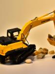 1 50 Scale Alloy Diecast Model SH210-6 Excavator Collectible Miniature Toy for