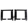 Buy cheap EDDYSTAR F30 Racing Seat Mounting Brackets Black Safety Seat Mounting Brackets from wholesalers