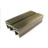 Buy cheap Champagne / Light Bronze 6063 6061 Aluminum Elevator Frame Profile Mill Finished from wholesalers