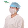 Buy cheap ISO13485 Nonwoven Disposable Snood Caps With Peak from wholesalers