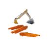 Buy cheap Hydraulic Excavator Long Arm Telescopic Sliding Boom For Cat Hitachi Komatsu from wholesalers