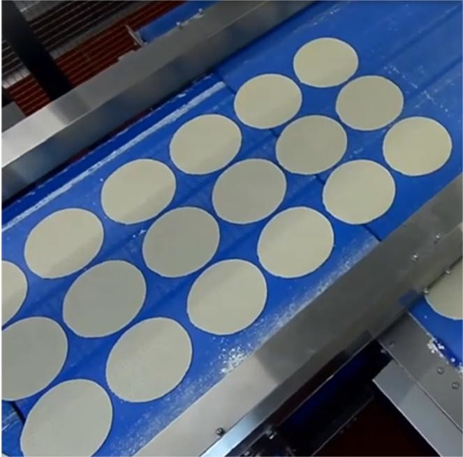 SUS304 Industrial Pizza Making Machine Pizza Manufacturing Machine 5000pcs/H