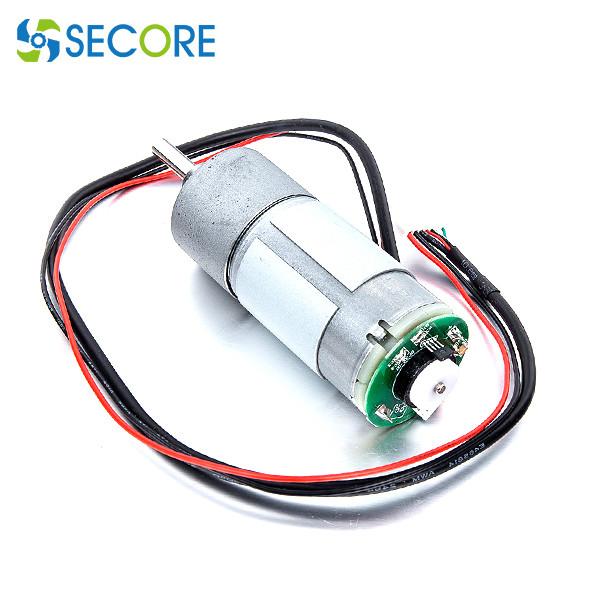Buy cheap Customized DC Spur Gear Motor 9V - 24V 15W All Metallic High Torque With Encoder from wholesalers
