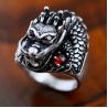 Buy cheap Men's Thailand Sterling Silver Dragon Ring Vintage Jewelry (R121405) from wholesalers