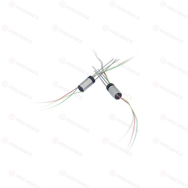 0-300RPM Miniature Slip Rings 4 Circuits 1A Easy Installation