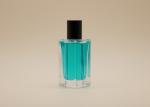 Easy Refill Custom Glass Perfume Bottles Cylinder Cap For Personal Care
