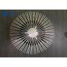 Buy cheap OD200mm Round Extruded Aluminum Heatsink For Led Light 0.05mm Tolerance from wholesalers