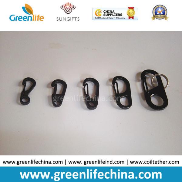 Buy cheap Black Outdoor Sport Using Fashion Types Metal Snap Clips/Hooks from wholesalers