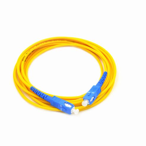 Buy cheap Single Mode Simplex SC APC 2.0mm Optical Fiber Patchcord from wholesalers