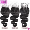 Buy cheap Brazilian Unprocessed Hair Bundles With Closure , 6 * 6 5 * 5 4 * 4 Lace Closure from wholesalers
