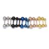 Buy cheap Retro 3 4 5 mm Men's Stainless Steel Ball Barbell Ear Piercing Studs Earrings Black Golden Sale Fashion from wholesalers