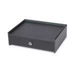 Free sample new design blackish green PMMA acrylic hotel bed tray