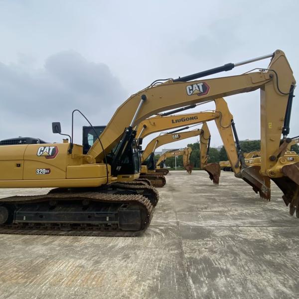 Buy cheap 2022 Used yellow 20ton CAT320GC crawler excavator digger with good condition for sale from wholesalers