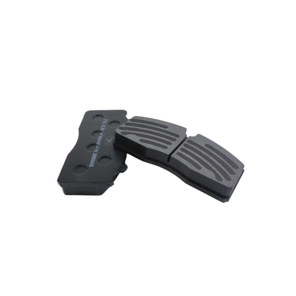100% Inspection Black Heavy Duty Truck Disc Brake Pads for Trailer Chassis Parts