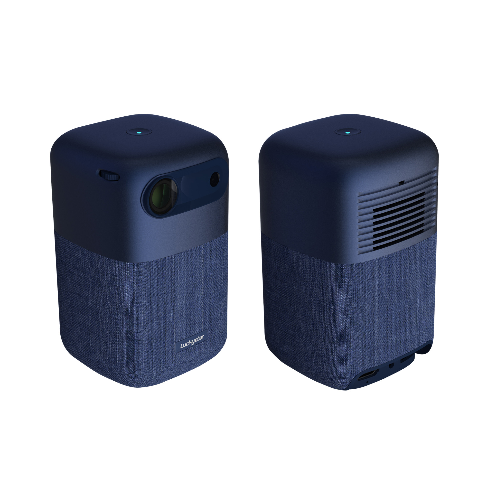 100 Lumens Smart Portable Projector With Battery 20000 Hours Lamp Life