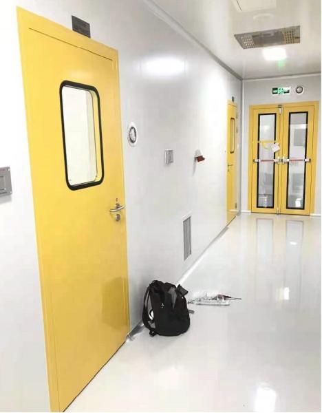 Buy cheap Oval Glass Pharmaceutical Clean Room Door Sliding Doors Fireproof 1.5mm from wholesalers