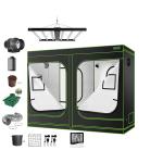 240x240x200 Grow Tent Indoor Plants, Removable Floor Tray and Tool Bag for