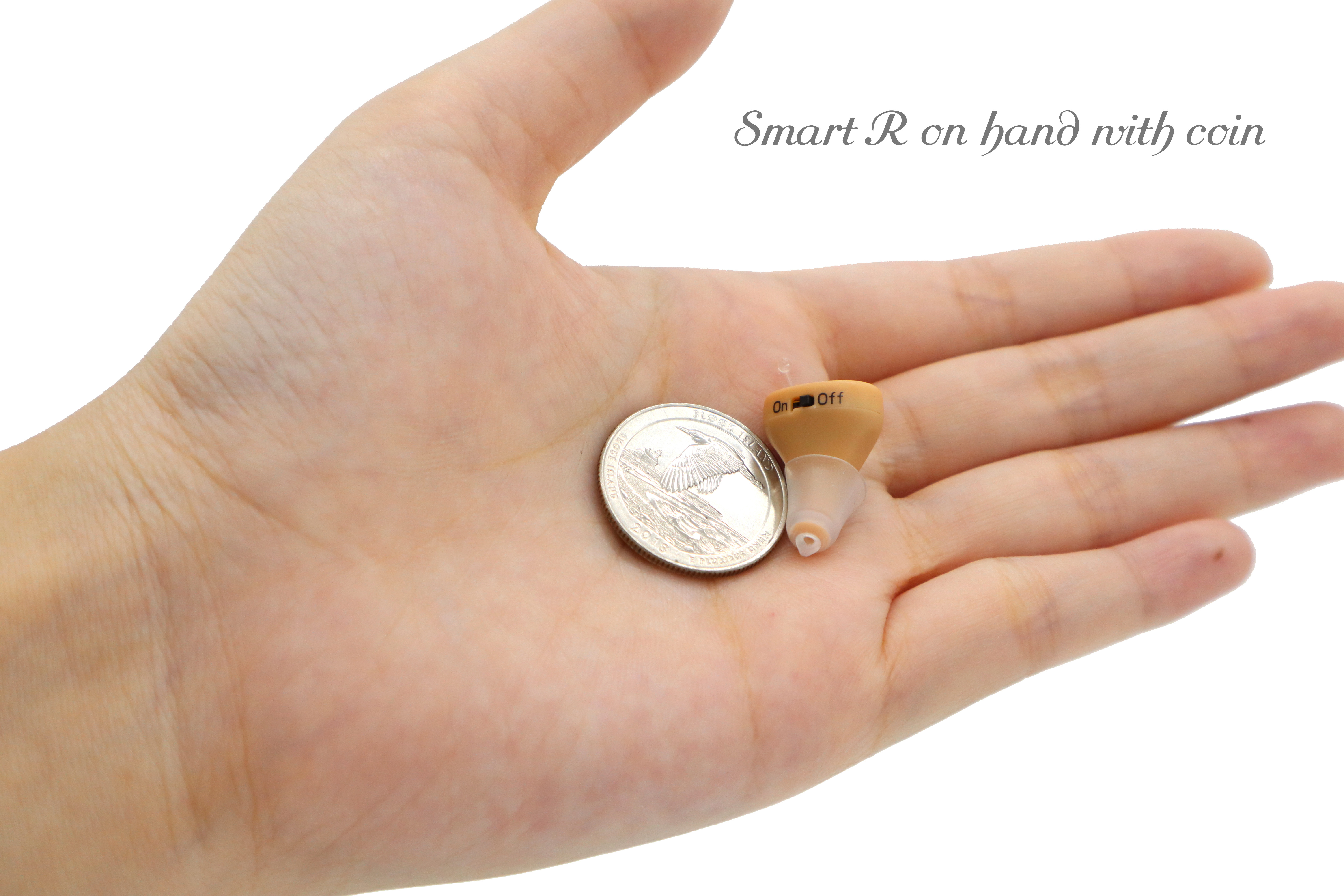 Retone Invisible Rechargeable Hearing Aids 32dB With Portable Charging Case