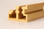 Wear Resistant Brass Extrusion Profiles , Hpb59-1 Extruded Metal Shapes