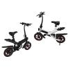 Buy cheap Foldable Electric Bicycle Leather Soft Seat , Collapsible Electric Bike City e Cycle from wholesalers