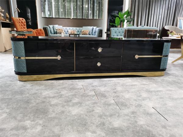 Buy cheap 2.2x0.55m Italian Style TV Stand 17.7" Console With Drawers And Cabinets from wholesalers