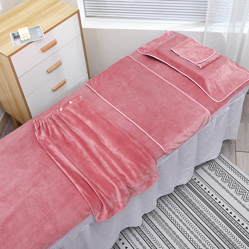 5-Piece Microfiber Bath Towel Set Perfect for Face Cleaning and Luxurious Spa Treatment