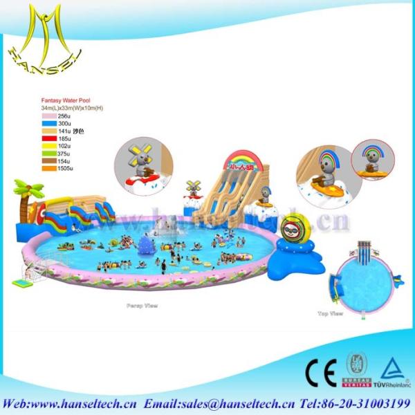 Buy cheap Hansel 2017 hot selling PVC outdoor play area blow up ball pits from wholesalers