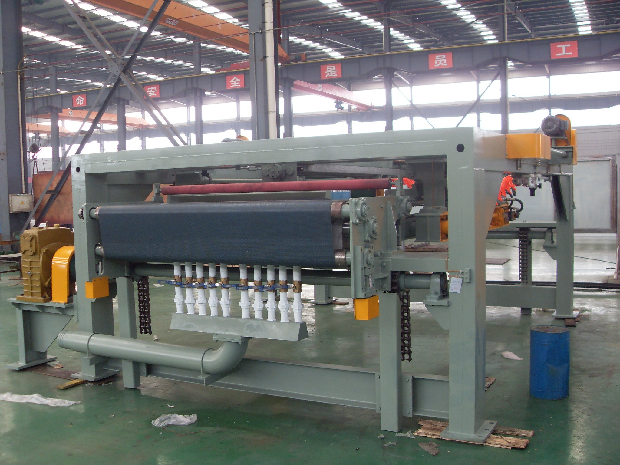 Video Outgoing-Inspection Provided Conveyor Palletizer with Core Components Pump