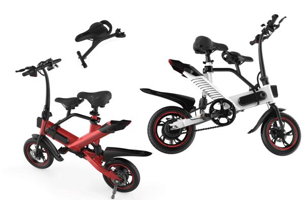 Buy cheap Family Folding Electric Assist Bicycle , Long Range Electric Bike Aluminum Alloy Frame from wholesalers