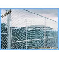 Buy cheap 5 Ft Metallic Coatings Hot Dipped Galvanized Chain Link Fence Fabrics For Rural product