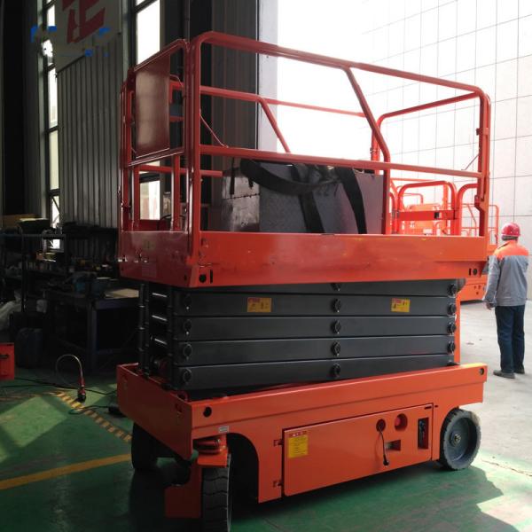 Buy cheap Aerial Work Self Propelled Scissor Lift Movable Proportional Control from wholesalers