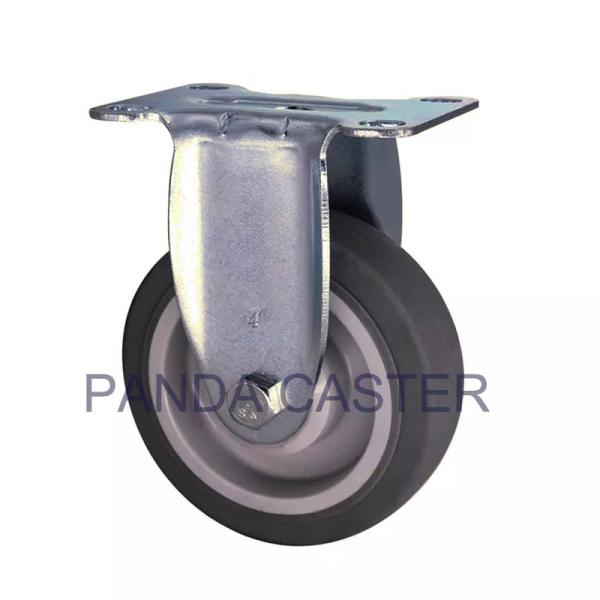 Buy cheap 4 Inch Thermo Plastic Rubber TPR Wheel Medium Duty Top Plate Fixed Caster from wholesalers