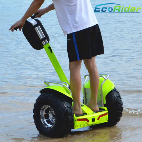 Buy cheap Waterproof Electric Self Balancing Scooter Apple Green Off Road CE Approved from wholesalers