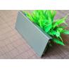 Buy cheap Grey Aluminium Skirting Board Profiles Powder Coating Anti Wear 0.8mm Thickness from wholesalers
