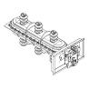 Buy cheap 5300KG-9200KG Epoxy Resin Machine 250X1650mm Clamp Plate Strok Used Excellent Condition from wholesalers