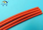F class 155C Insulation Acrylic Fiberglass Sleeving / Acrylic Resin Glassfibre