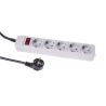 Buy cheap 5 Outlet Universal Power Strip With Overload Protector Suit For Most County from wholesalers