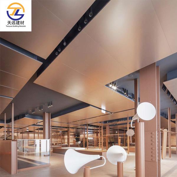 Buy cheap 100mm Exterior Aluminium Cladding Panels Brown Wood Grain Aluminum Panels from wholesalers
