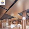 Buy cheap 100mm Exterior Aluminium Cladding Panels Brown Wood Grain Aluminum Panels from wholesalers