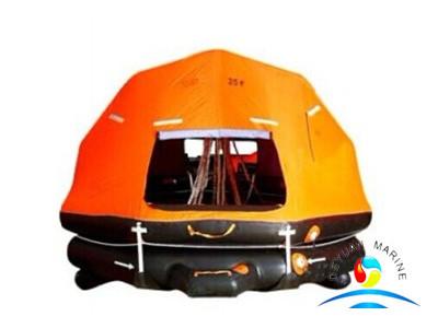 Buy cheap Marine Rescue Equipment Self Righting Davit Launched Inflatable Life Raft from wholesalers