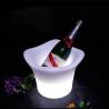 Buy cheap Four Corner Plastic LED Champagne Bucket , Colour Changing Wine Cooler from wholesalers