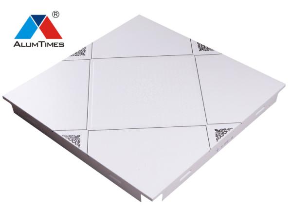 Buy cheap Bathroom House Interior Ceiling 300*300 Plain Or Perforated Pattern from wholesalers