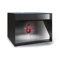 Buy cheap Trade Show 3D Holographic Display 1 Side 180 Degree 22 Inch Sheet Metal Holocube product